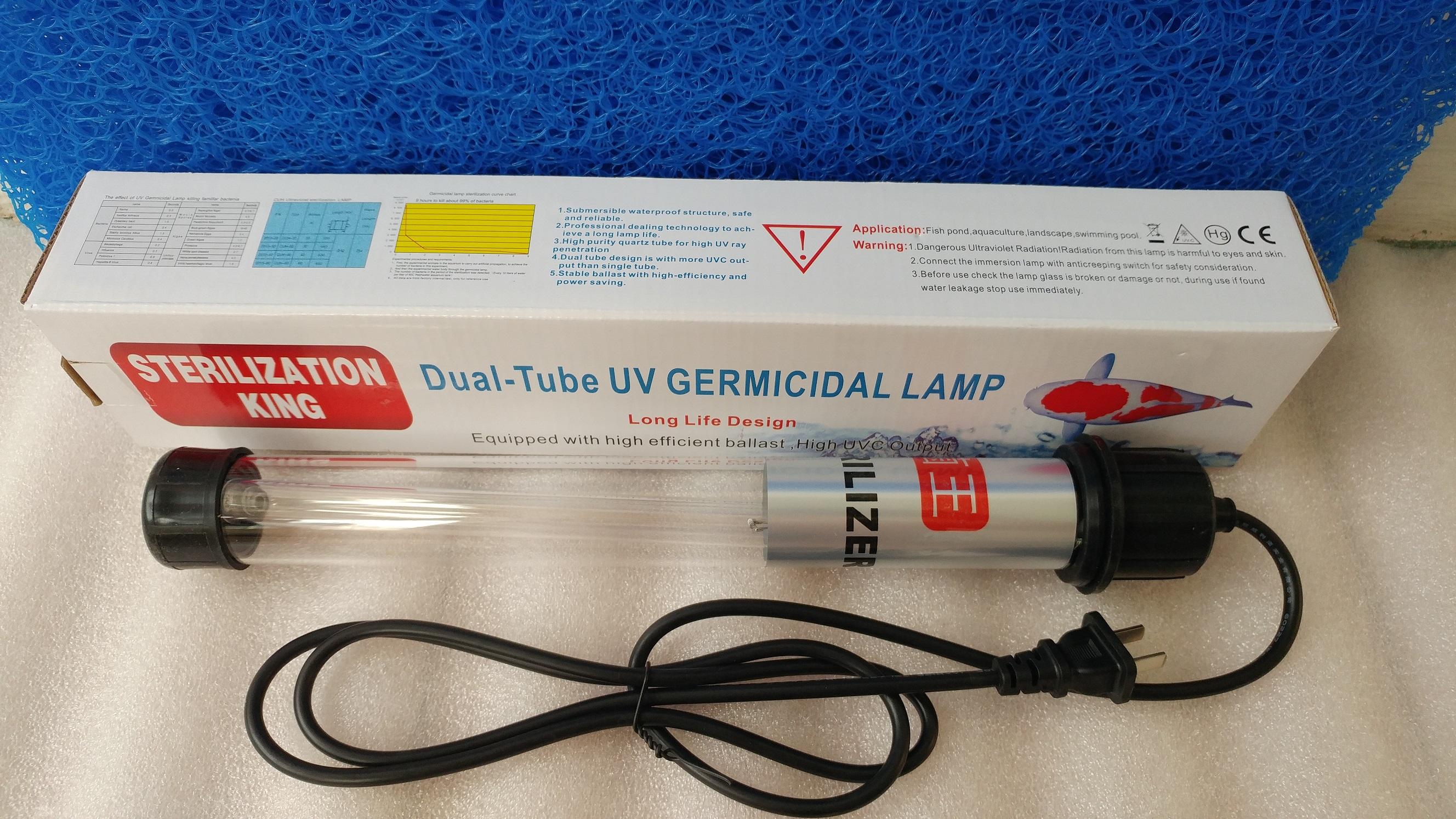 Đèn UV 20W diệt khuẩn, tảo hồ cá.