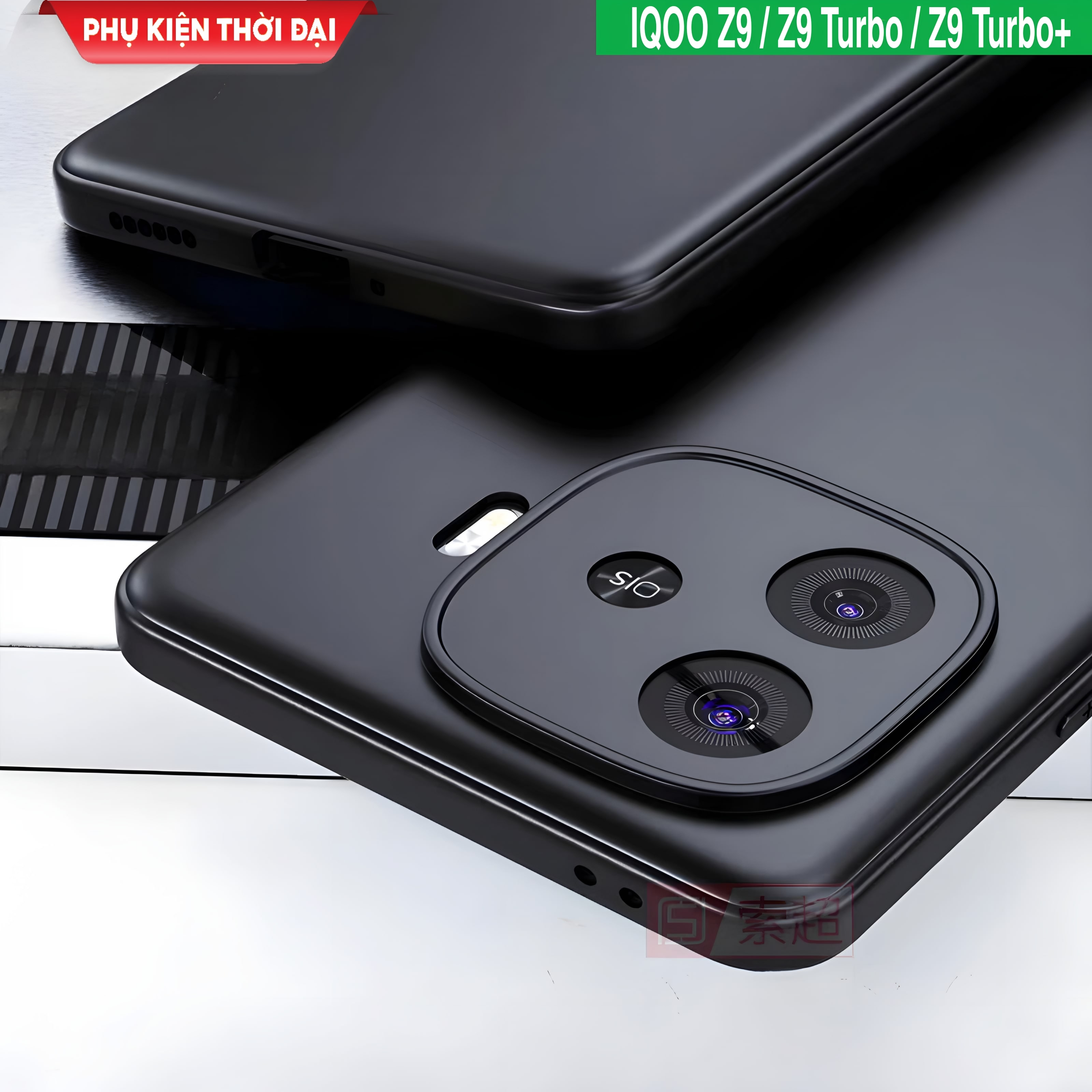 Ốp lưng iQOO Z9 / Z9 Turbo / Z9 Turbo+ dẻo TPU siêu mỏng ôm máy cao cấp