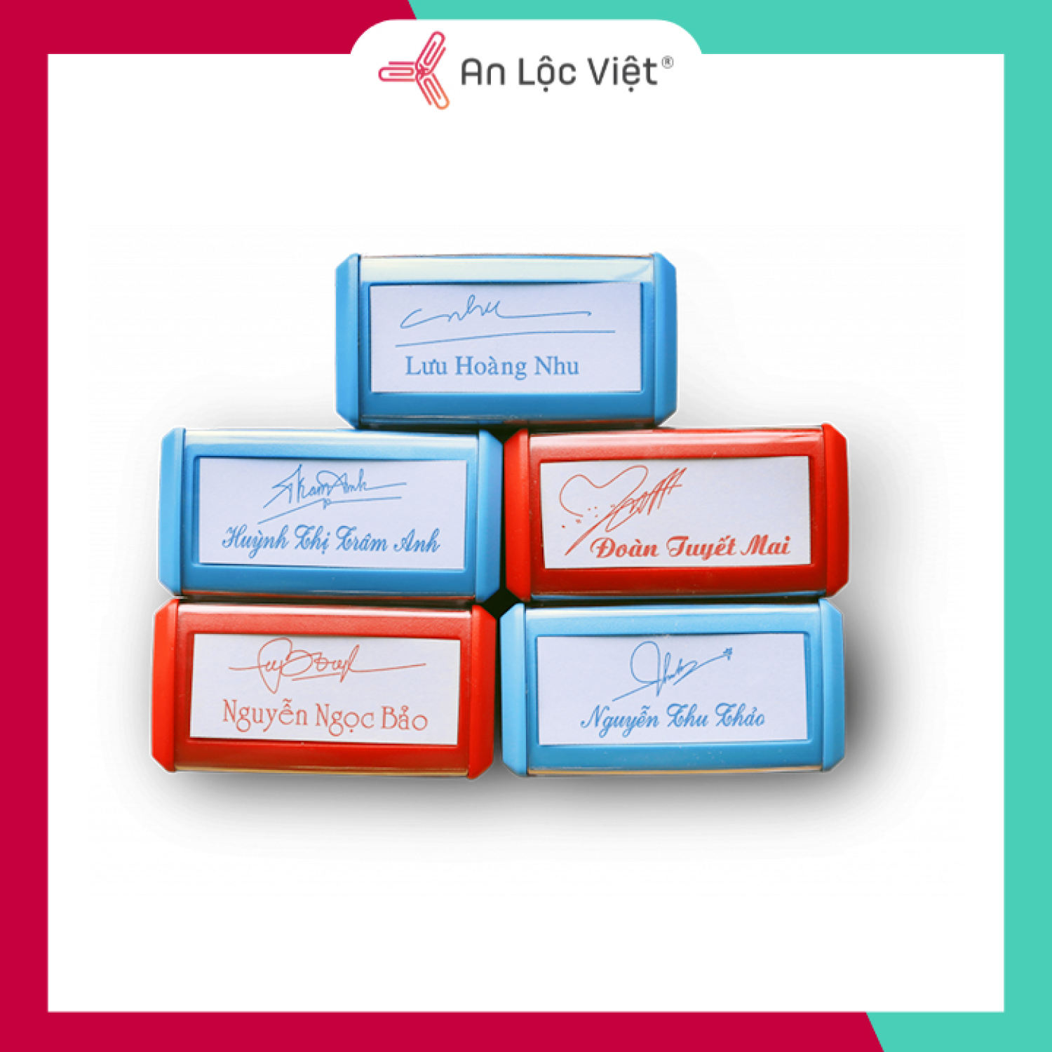 Khắc dấu chữ ký theo yêu cầu shiny s844