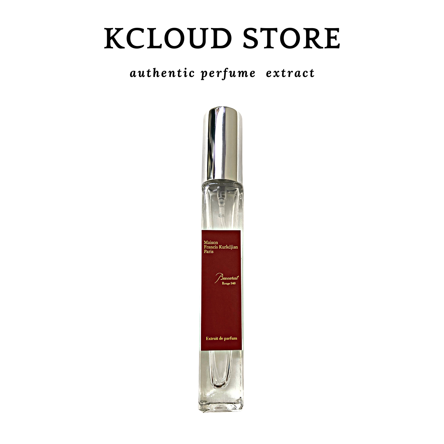 Nước hoa unisex Bacarat 540 chiết 10ml