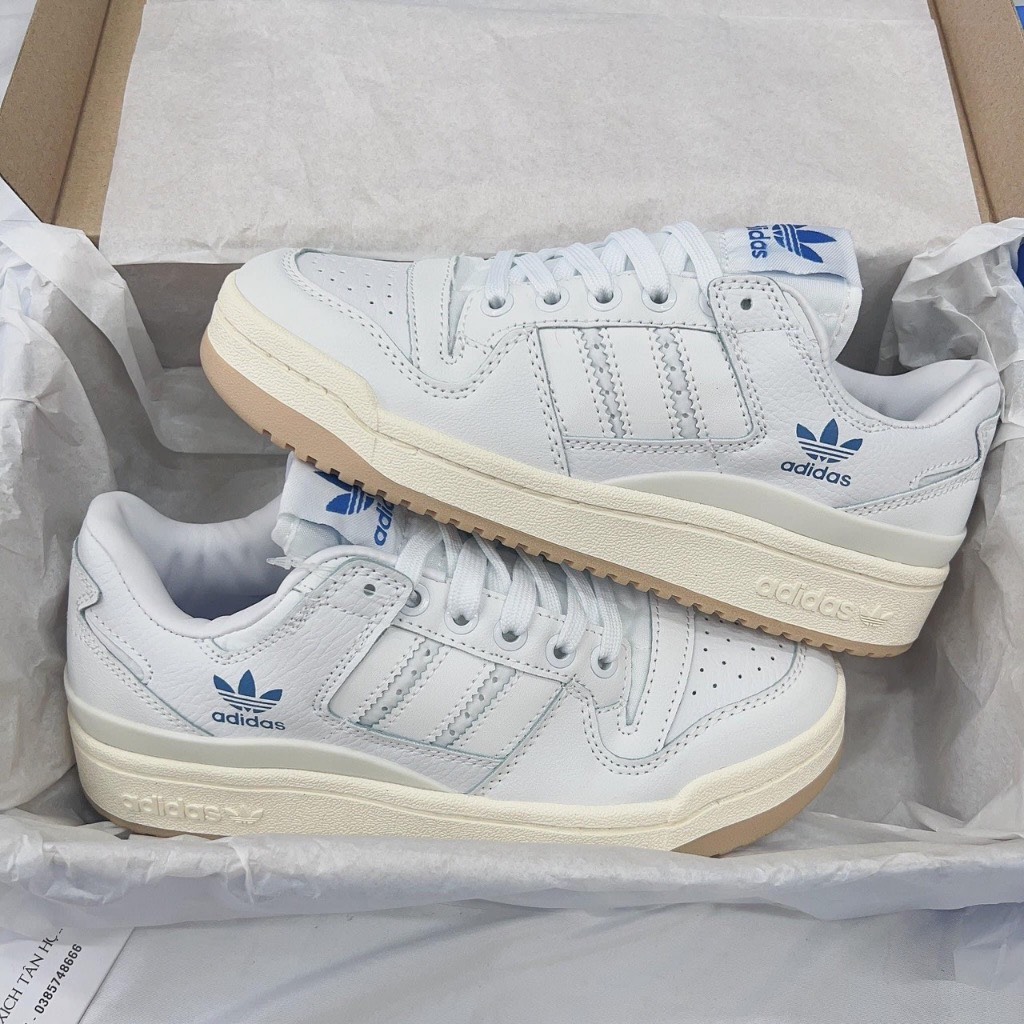 Giày Adidas forum 84 low 2 màu trắng và xanh hottrend mẫu mới full Nam Nữ giaythethaoX-T