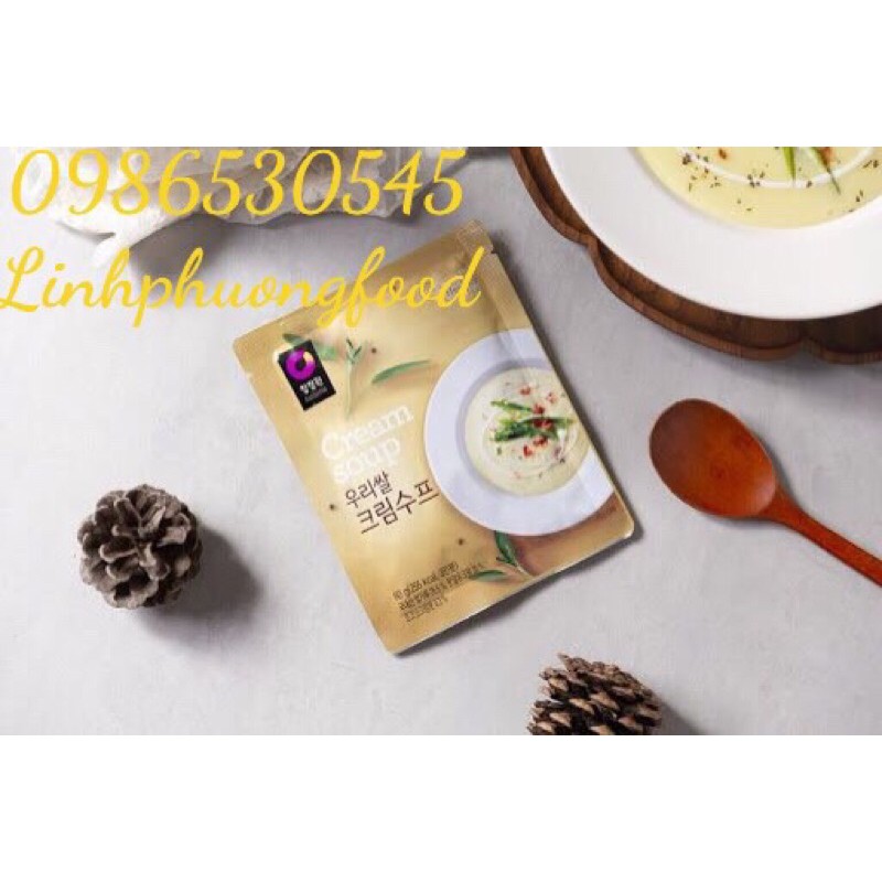 Bột súp kem cream soup 60g daesang hàn quốc