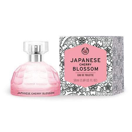 Nước Hoa The Body Shop Japanese Cherry Blossom Eau De Toilette 50ML ( hương hoa Anh Đào Nhật Bản )