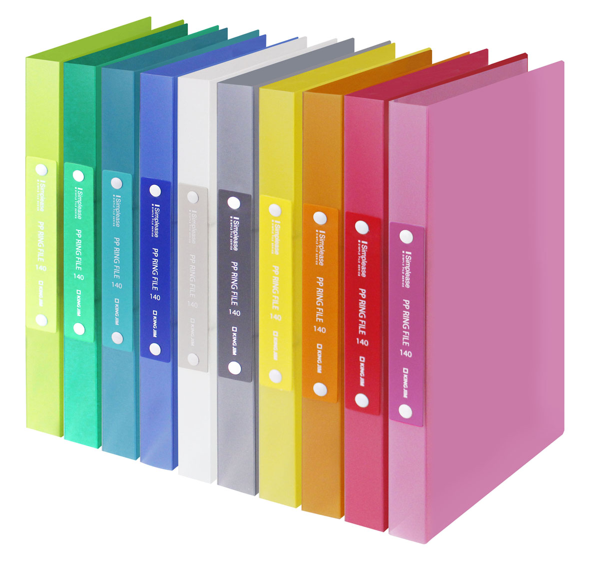 Bìa còng nhẫn kingjim 621tgvs xám 1.9 cm a4 - 8000136400