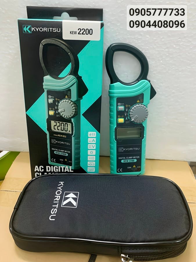 Đồng Hồ Ampe kèm KYORITSU 2200 (AC 1000A)