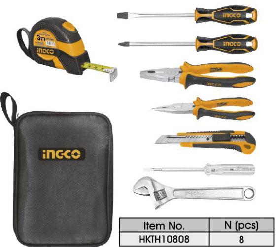 Bộ 8 dụng cụ cầm tay ingco hkth10808