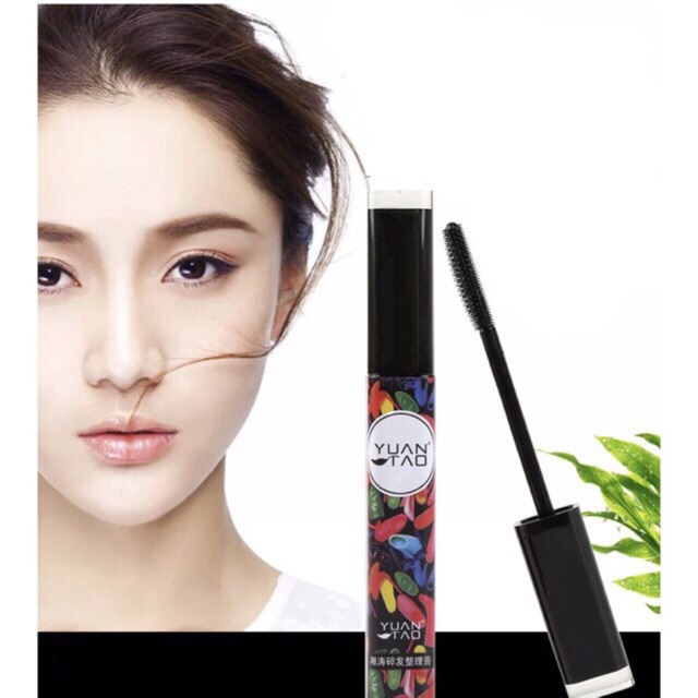 Mascara-Lược chải tóc tạo kiểu tóc đẹp, vuốt tóc con gọn vào nếp