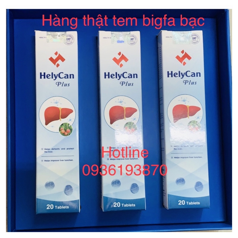 Helycan Plus Hely can plus Giải độc gan hạ men gan