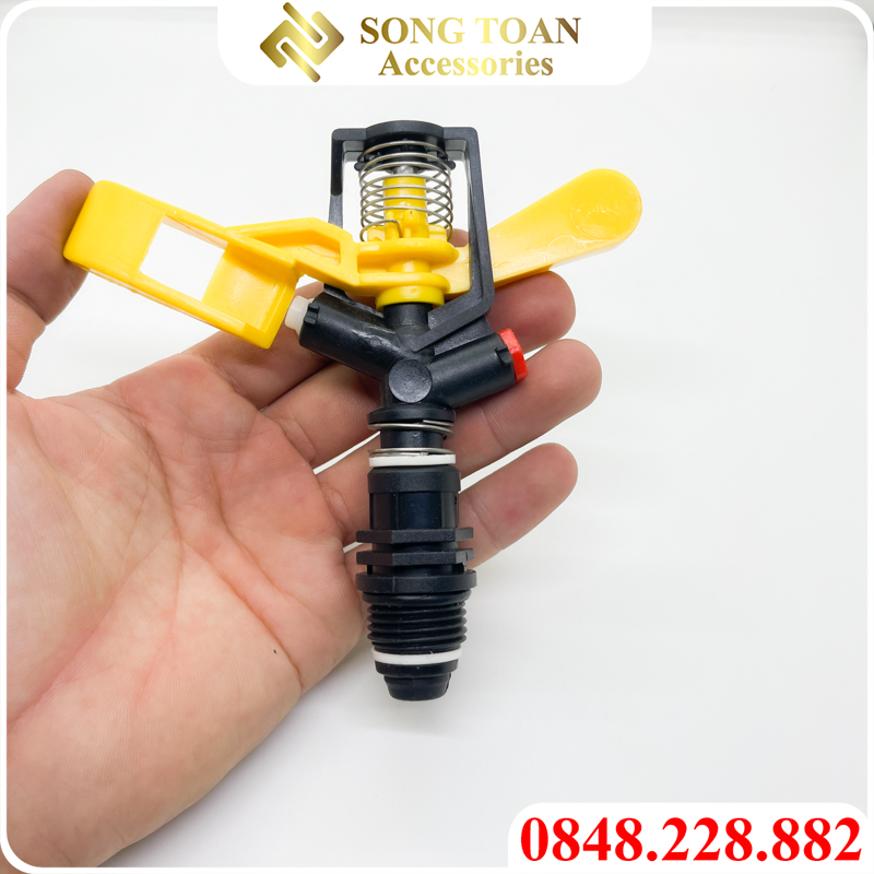 Béc Tưới Cánh Đập Xoay 360 độ , Béc Tưới Cây Tăng Áp Bảo Bình