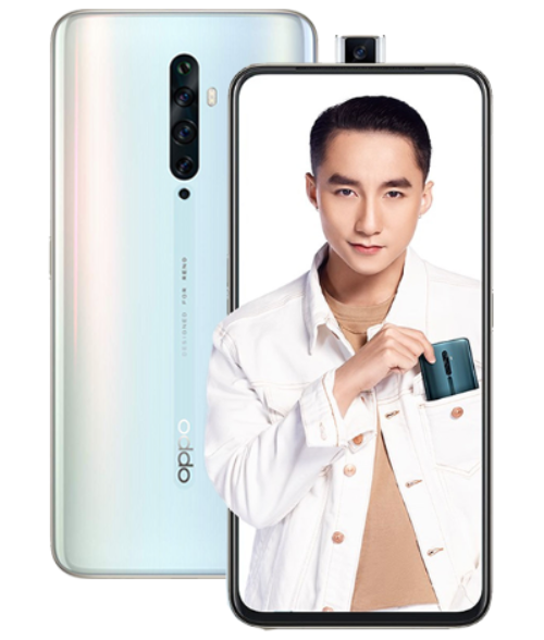 Điện thoại oppo reno 2f màn hình amoled 6.5" full hd+, 4 camera sau 48mp & 8mp 2mp 2mp, camera trước pop-up chuẩn selfie 16mp, 2 sim, hỗ trợ 4g, dung lượng pin 4000mah, sạc siêu tốc vooc 3.0