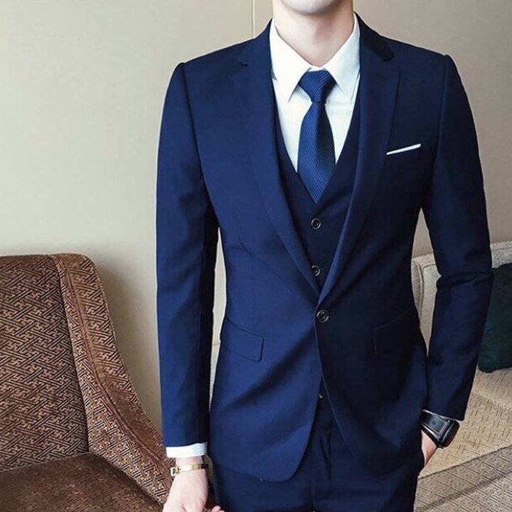 ÁO VEST NAM PHONG CÁCH-TẶNG KÈM CÀ VẠT