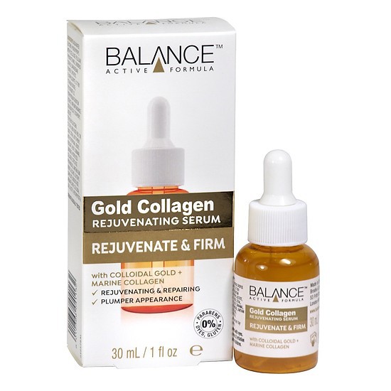 Tinh Chất Tái Tạo Da Chống Lão Hóa Balance Gold Collagen Rejuvenating Serum (30ml)