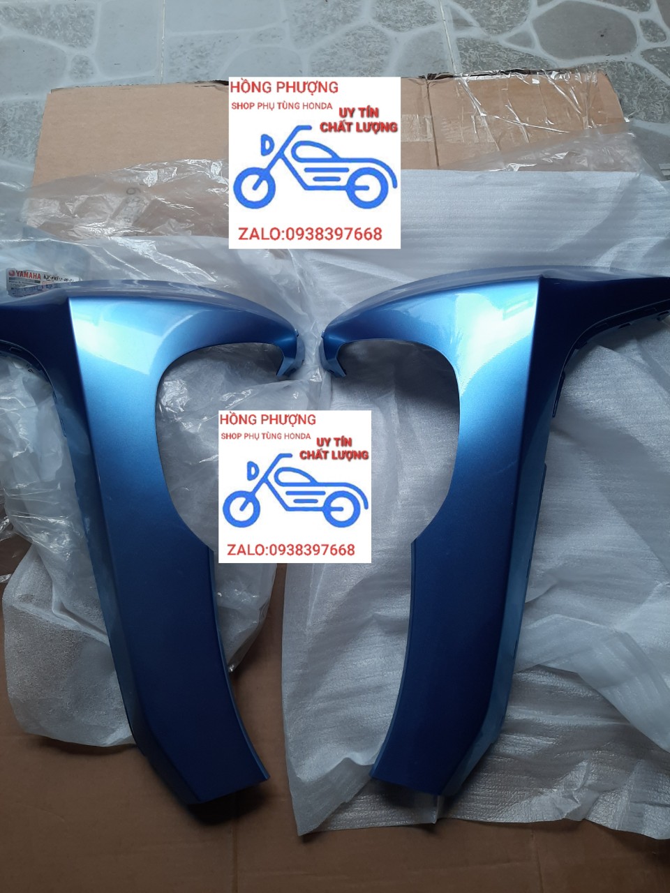 [HCM]Cặp Bững cho xe Janus Màu Xanh Ngọc Zin Hãng-Yamaha