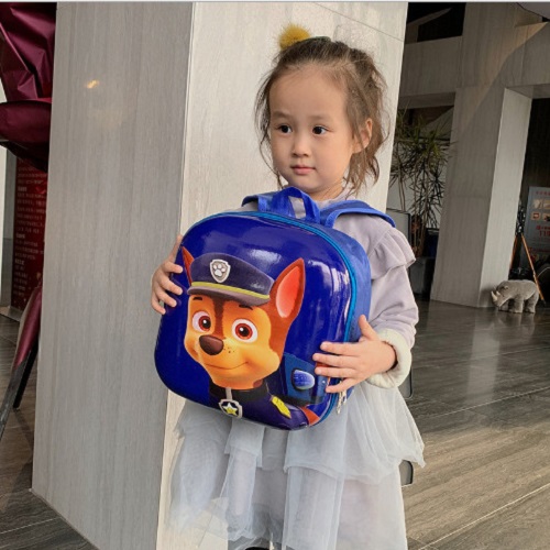 Balo đi học vỏ cứng hình quả trứng cho các bé mầm non , đi chơi , đi học chống thấm nước