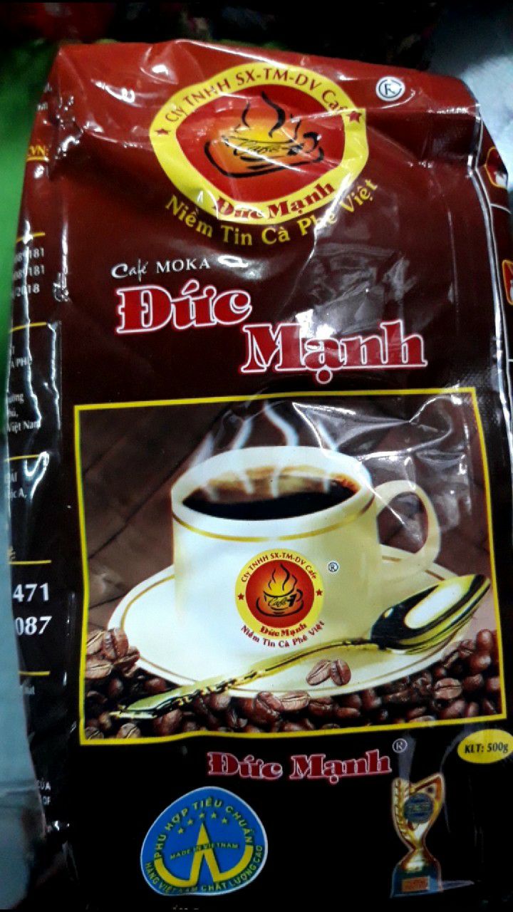 Cà phê đức mạnh gói 500g
