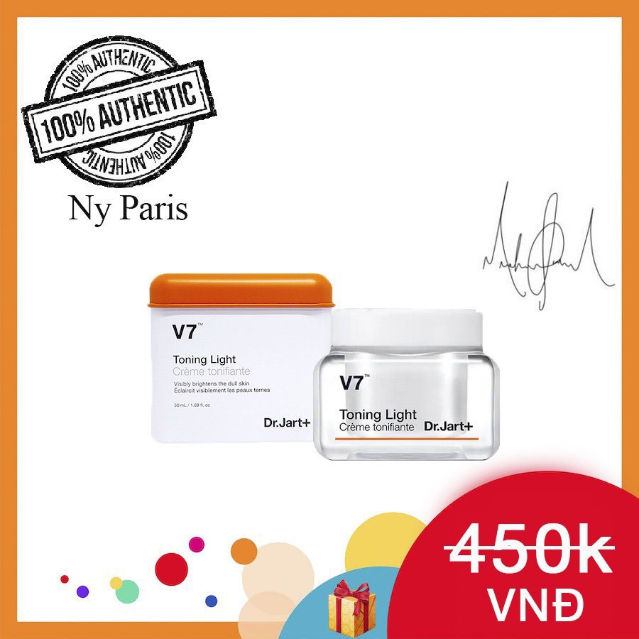 Kem dưỡng trắng da v7 toning light 50ml