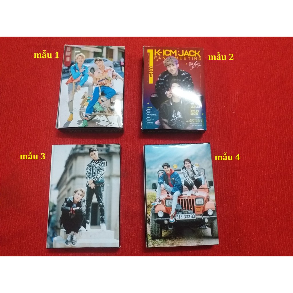 LOMO Card JACK & K-ICM (4 mẫu) 1 hộp gồm 30 tấm 6x9cm