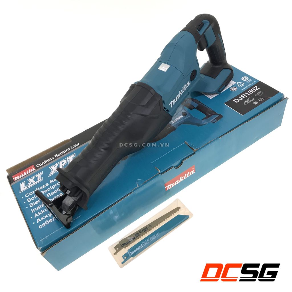 Máy cưa kiếm 130/255mm dùng pin 18v makita djr186z