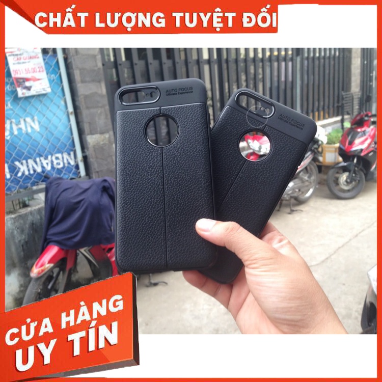 Ốp lưng dẻo vân da auto focus cho iphone 6/6s 7g/8g 6plus/6splus 7plus/8plus