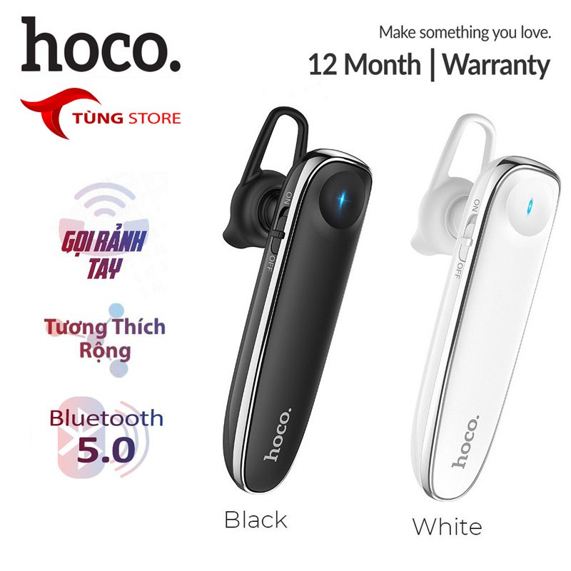Tai nghe bluetooth Hoco E49 pin siêu trâu , sạc đầy trong 15 phút - Hàng chính hãng