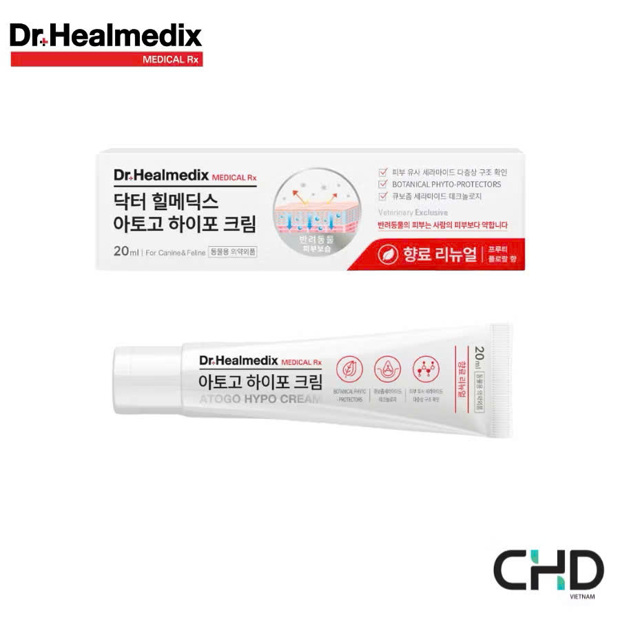Kem dưỡng ẩm cho thú cưng Dr.Healmedix Atogo Hypo Cream 20ml