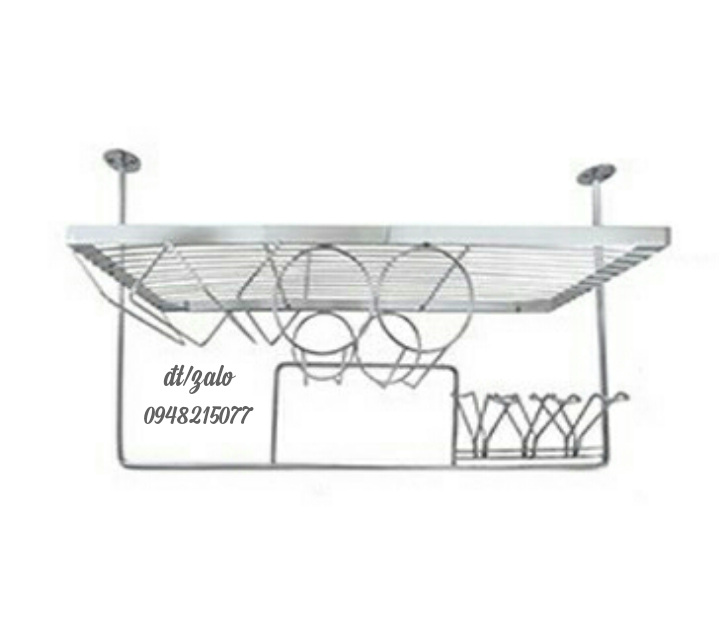 [HCM]GIÁ TREO LY/ GIÁ TREO QUẦY BAR INOX ĐẶC 304 CAO CẤP