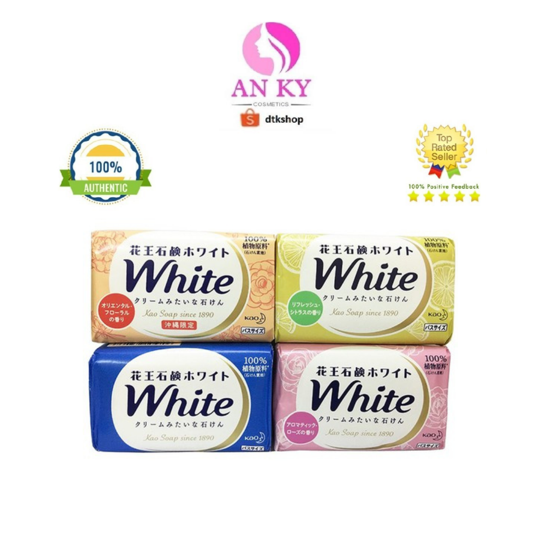 Xà phòng tắm kao white nhật 130g