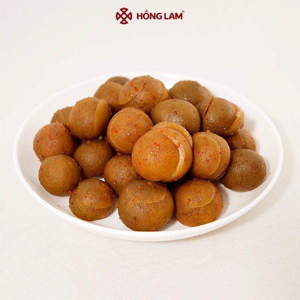 Ô mai sấu chín hồng lam