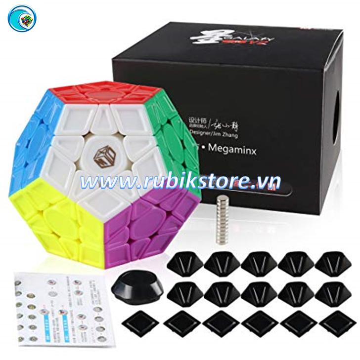 Đồ chơi rubik megaminx qiyi galaxy v2 lm stickerless