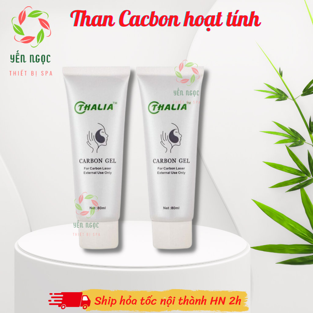 Tuýp Than cacbon hoạt tính bắn laser trẻ hoá da | Than cacbon trẻ hóa da