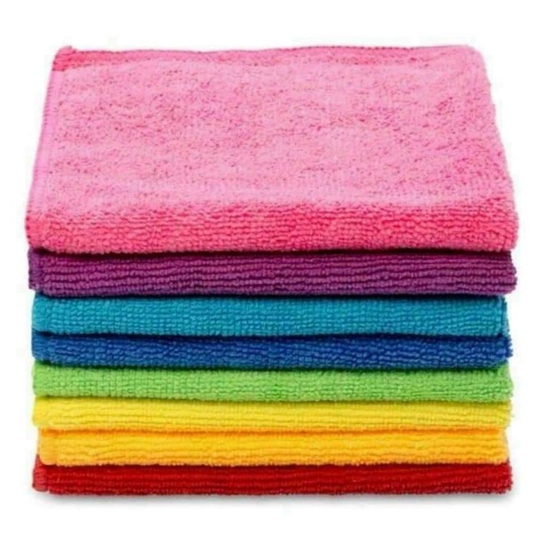 Combo 10 khăn lau đa năng cao cấp vileda đủ màu
