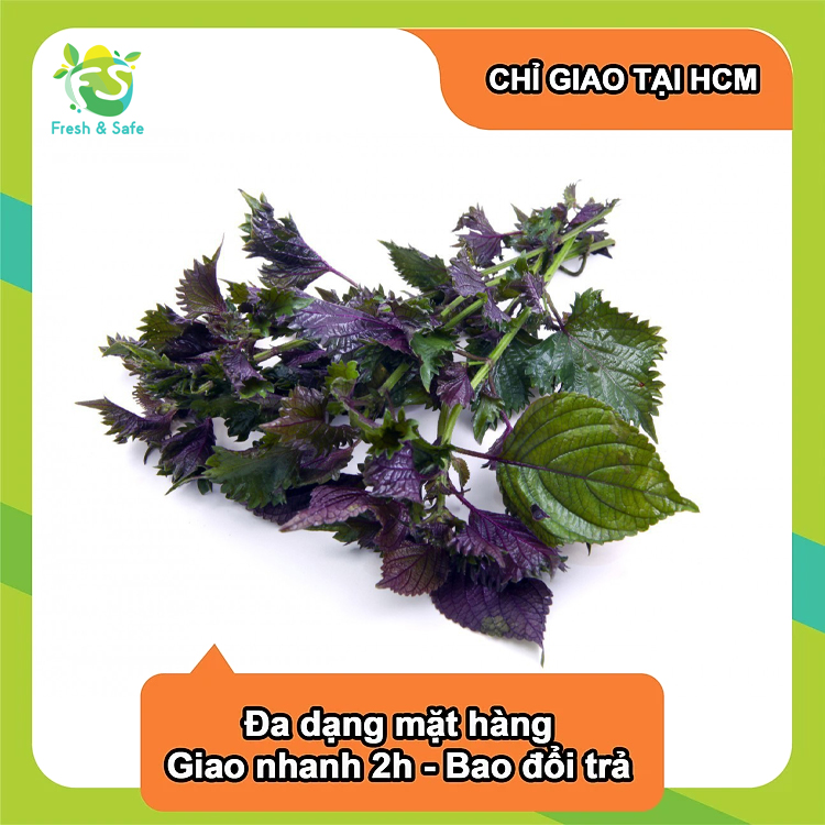 [Chỉ Giao HCM] Tía Tô - 500g (sỉ)