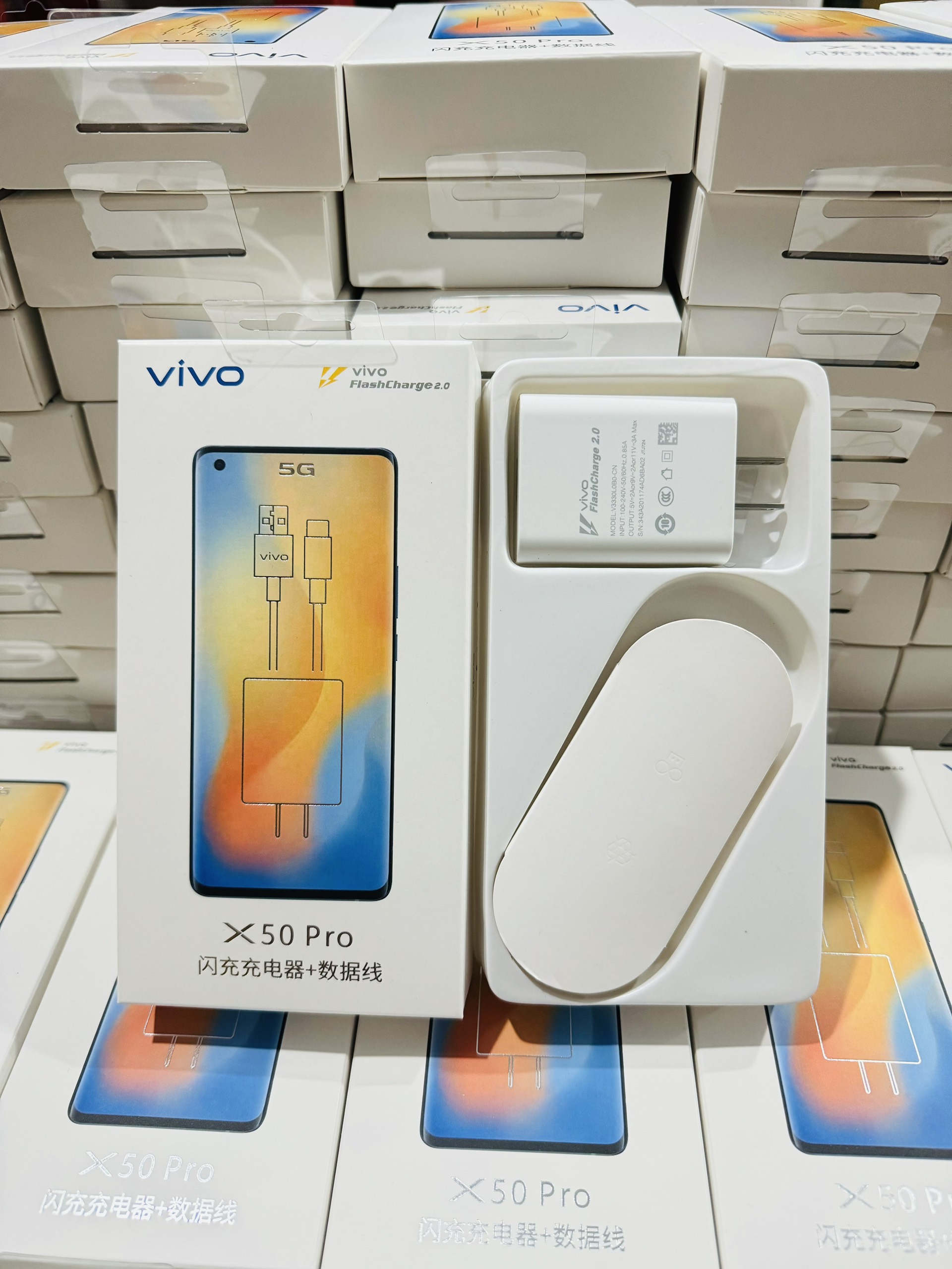Bộ sạc nhanh vivo x50 pro 33w, củ sạc + dây sạc type c