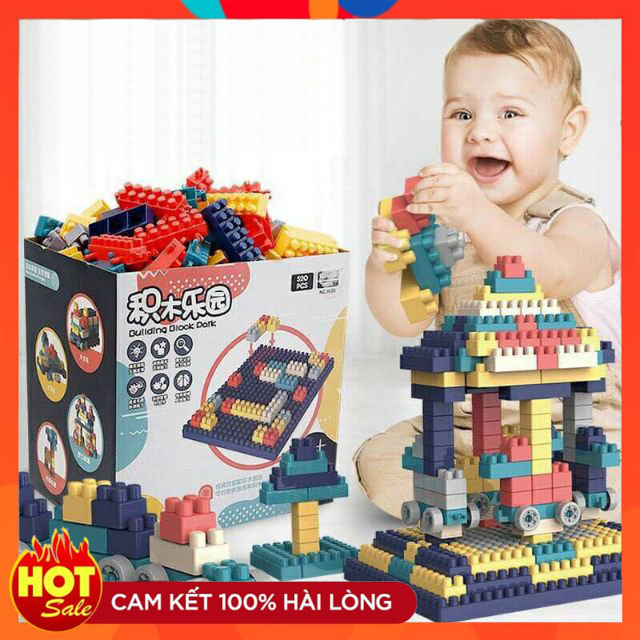 Bộ lego 520 chi tiết, bộ lego xếp hình 520 chi tiết, bộ lắp ghép lego, bộ đồ chơi lego, đồ chơi lắp ghép phát triển toàn diện cho trẻ