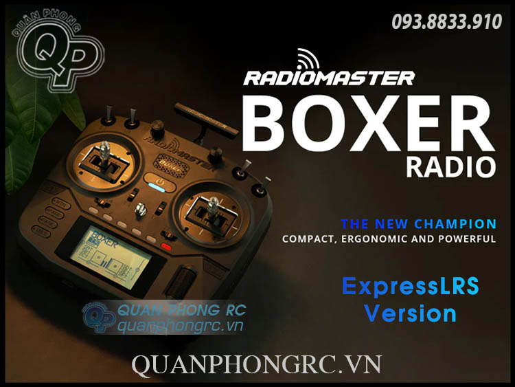 Tay Điều Khiển Radiomaster BOXER Radio 4.0 Hall Gimbals Transmitter