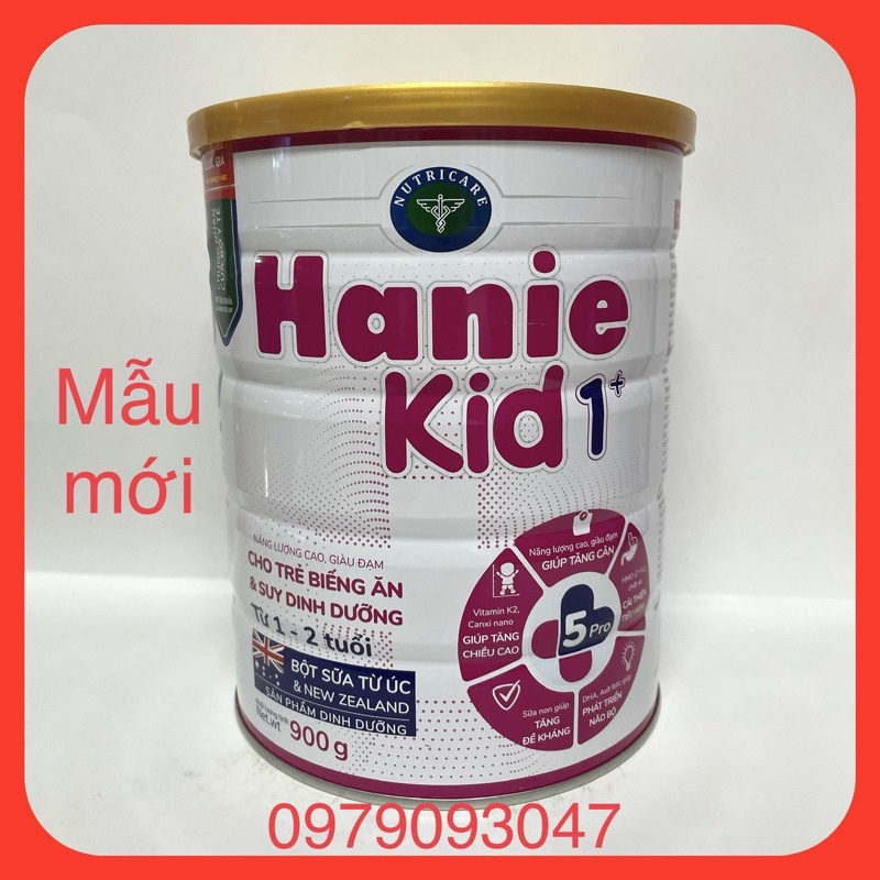 Sữa hanie kid 1+ date:5/2025