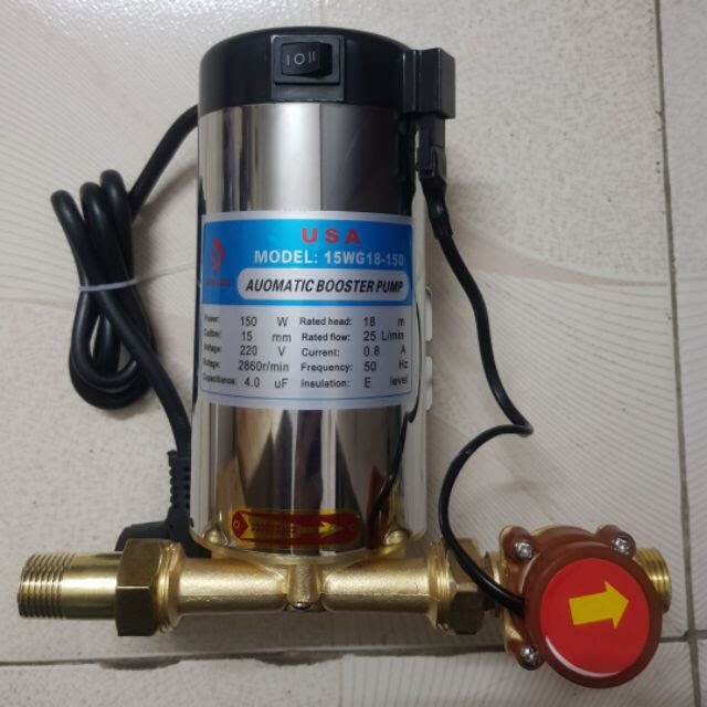 Máy bơm tăng áp 150w