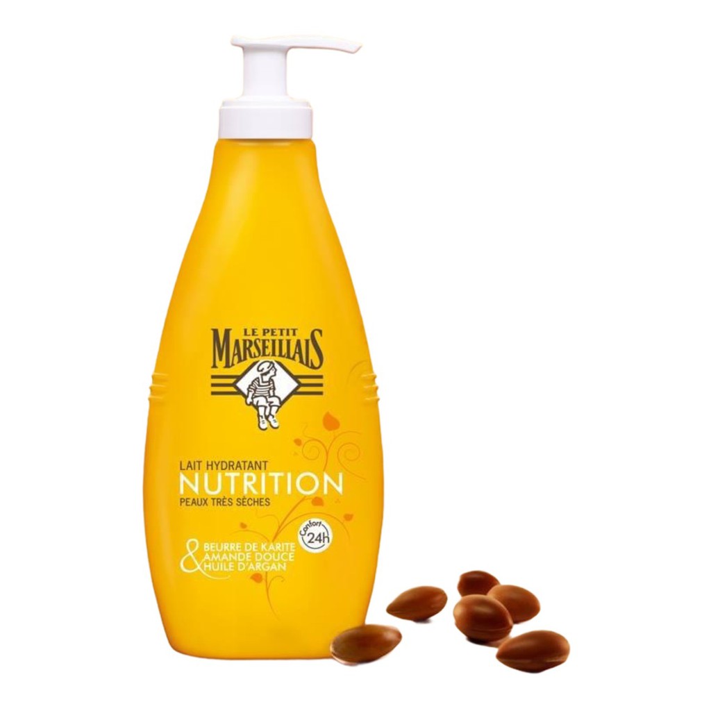Dưỡng thể cấp ẩm le petit marseillais 400ml pháp