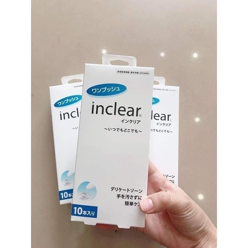 Hộp 10 ống dung dịch vệ sinh inclear nhật bản - bí quyết giữ lửa hạnh phúc cho các chị em - 6428