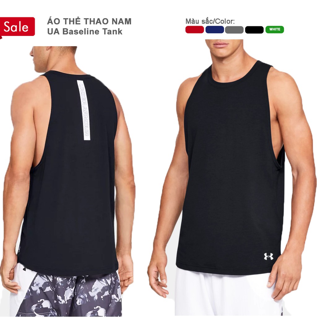 Áo thể thao UA basketball tank top 2019