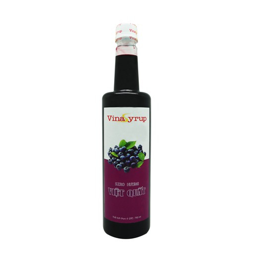 Siro việt quất vinasyrup 750ml