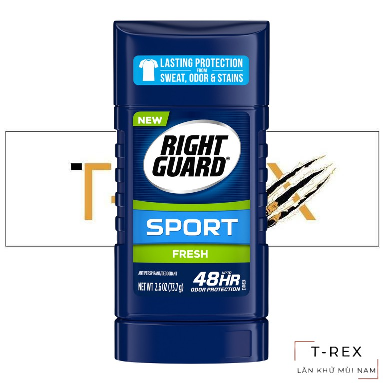 Lăn Sáp Khử Mùi Năm Right Guard Solid Sport Fresh 73.7g