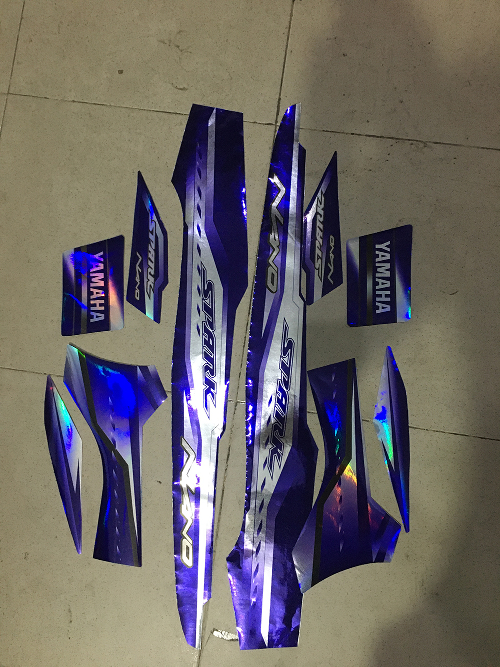 Tem sirius 110 xanh spark nano crom