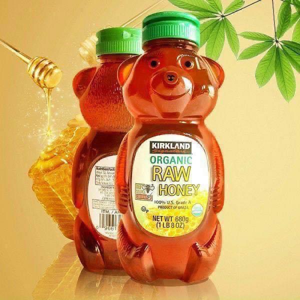 Mật Ong Hữu Cơ Kirkland Signature Organic Raw Honey 680g