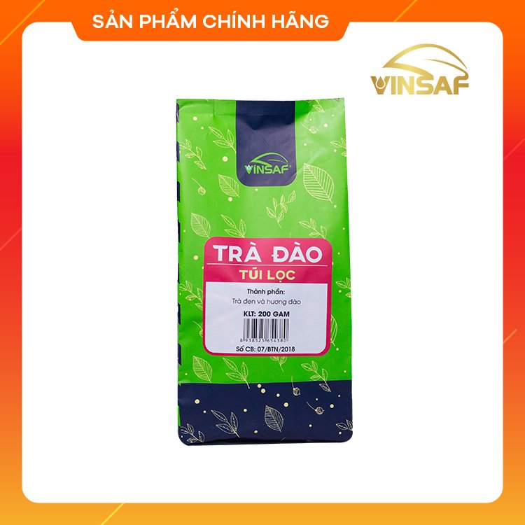 Trà túi lọc Vinsaf hương Đào