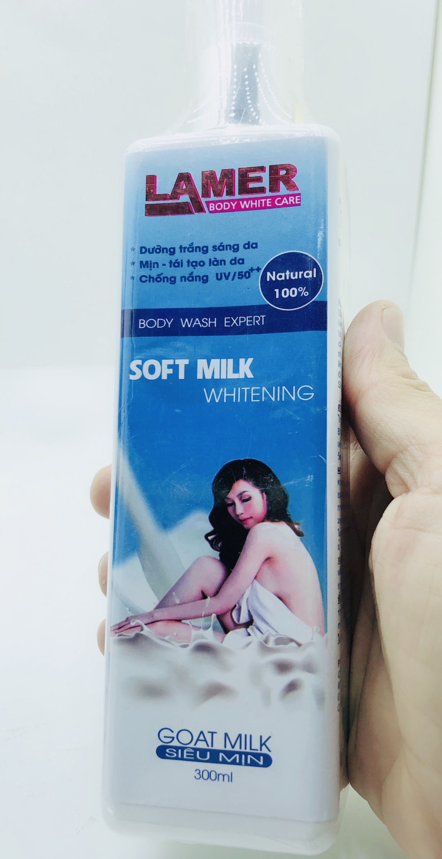 Kem Cốt Kem Body Lamer Siêu Trắng Da Đa Chức Năng Xanh Dương 300ml