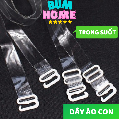 Dây áo lót ngực trong suốt silicon BumHome