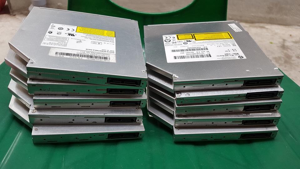 Ổ đĩa quang DVDRW laptop, hàng zin tháo máy, đọc ghi tốt - ổ đĩa dvd 9.5mm slim dùng cho laptop