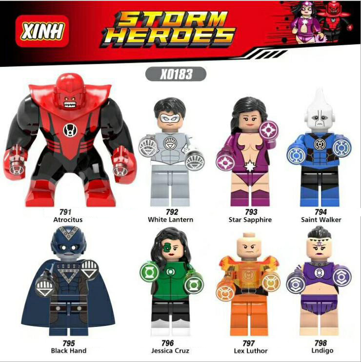 [HCM]Lắp ráp Minifigures nhân vật Lantern Heroes X0183