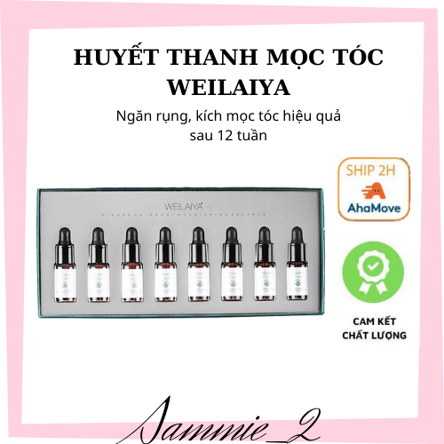 Huyết thanh serum mọc tóc Weilaiya ngăn rụng, kích mọc tóc hiệu quả